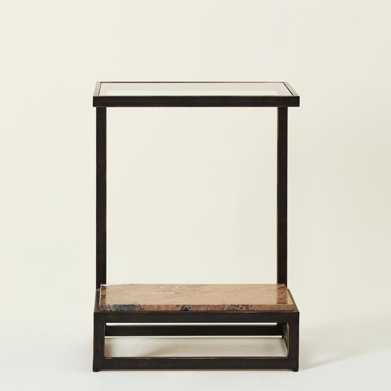 OLYMPIA C-TABLE OAKWOOD