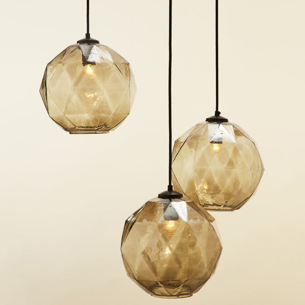 PLUTONIC SPHERE PENDANT BRONZE