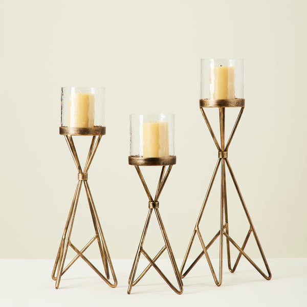 MAGMA PILLAR HOLDER SET OF 3