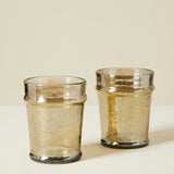 JUNO WATER TUMBLER  SET OF 4 BRONZE
