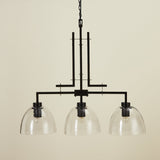TROY 3 LIGHT CHANDELIER BRONZE