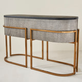 CLASSICUS CONSOLE TABLE SILVER