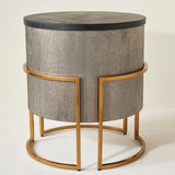 CLASSICUS END TABLE SILVER