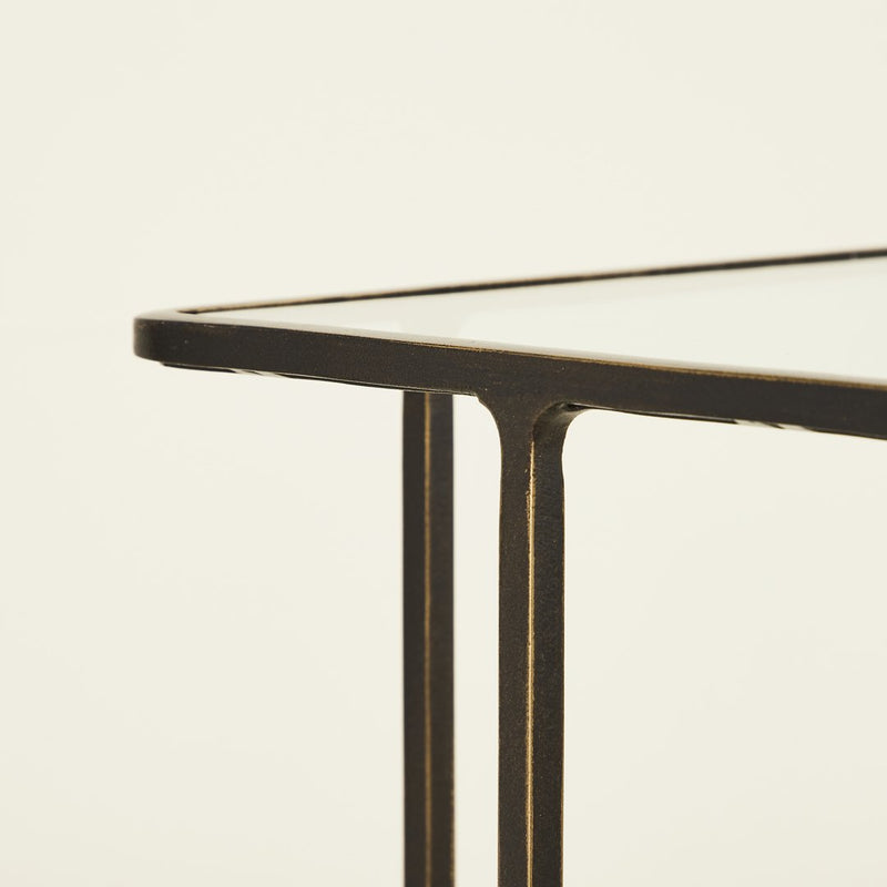 JASON C-TABLE GILDED BRONZE