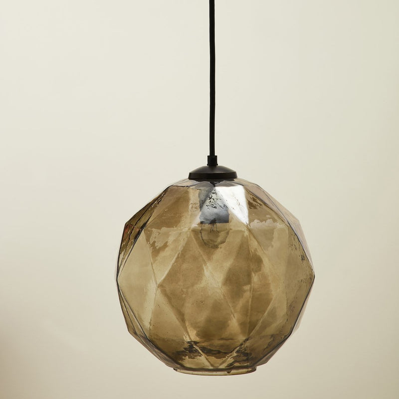 PLUTONIC SPHERE PENDANT BRONZE