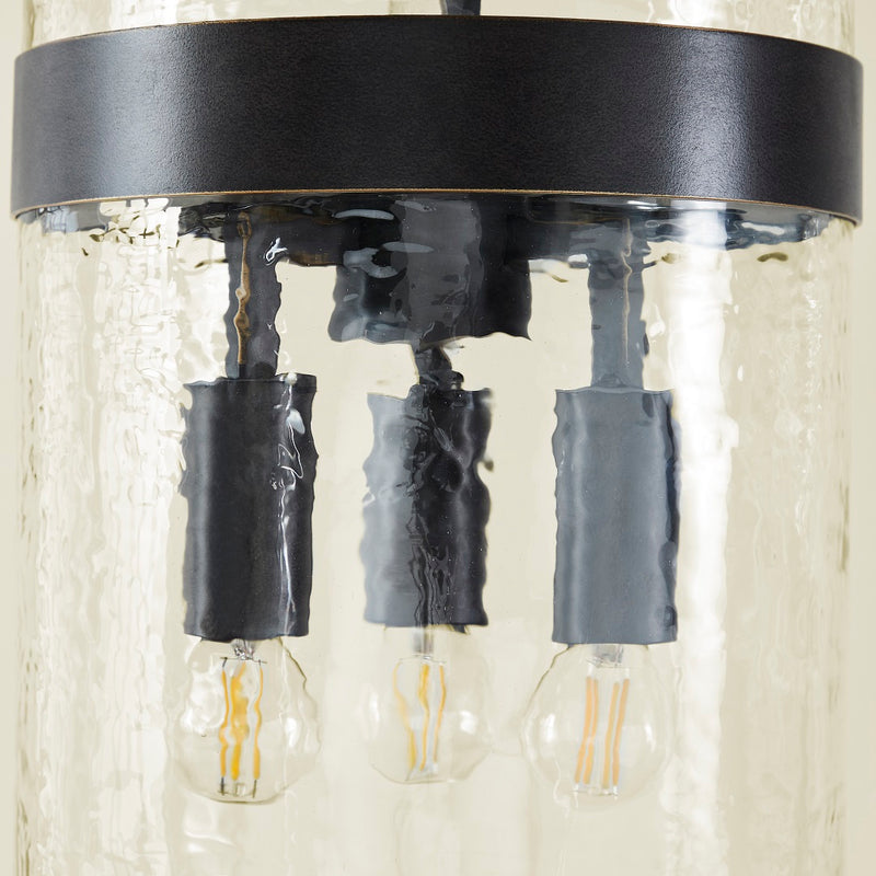 UKIYO 3 LIGHT PENDANT OAKWOOD