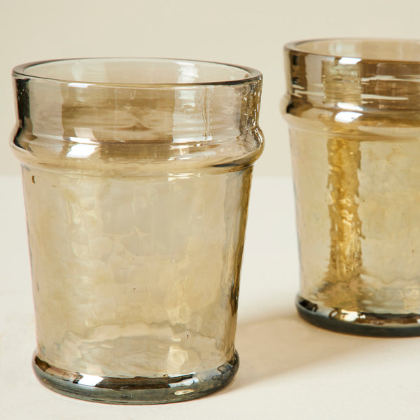 JUNO WATER TUMBLER  SET OF 4 BRONZE