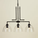 TROY 3 LIGHT CHANDELIER BRONZE