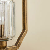 ERSA 5 LIGHT CHANDELIER GOLD