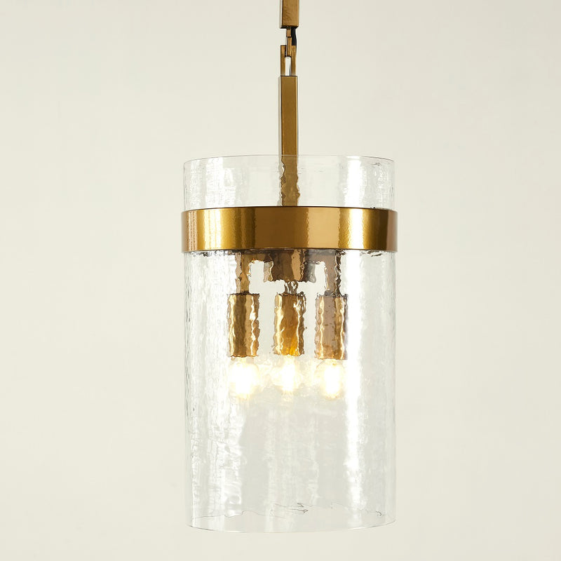 UKIYO 3 LIGHT PENDANT CHAMPAGNE
