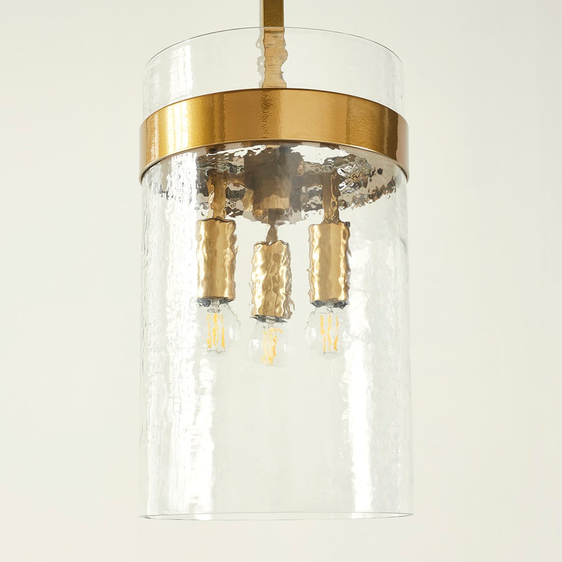 UKIYO 3 LIGHT PENDANT CHAMPAGNE