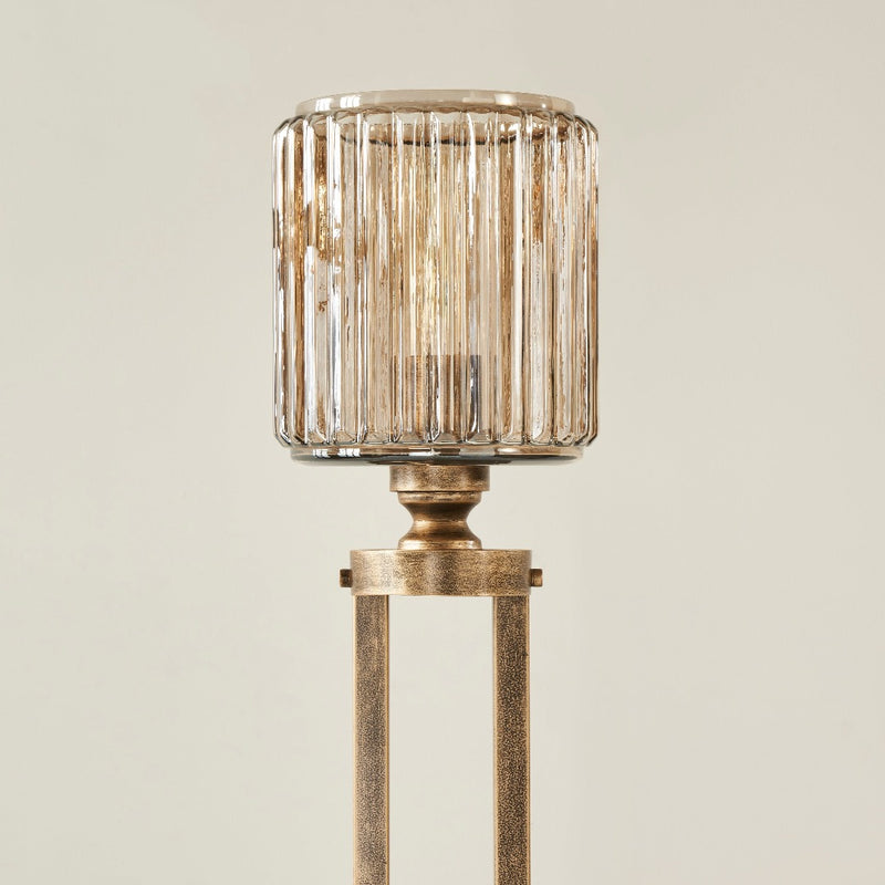 ERSA FLOOR UPLIGHTER GOLD