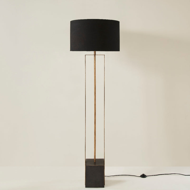 PERCH FLOOR LAMP CHAMPAGNE