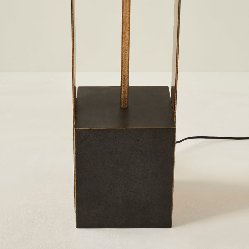 PERCH FLOOR LAMP CHAMPAGNE