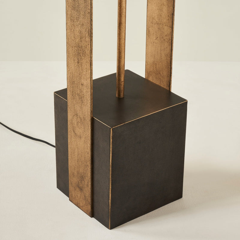 PERCH FLOOR LAMP CHAMPAGNE
