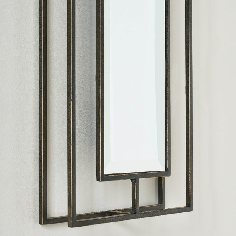 TROUSSE PANEL MIRROR OAKWOOD