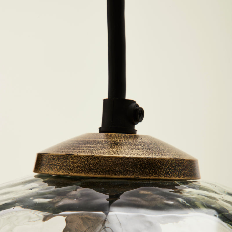 PLUTONIC SPHERE PENDANT GOLD