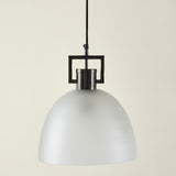 TROY LINK PENDANT FROSTED BRONZE