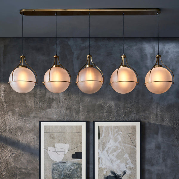 ORACLE PENTE CHANDELIER CHAMPAGNE