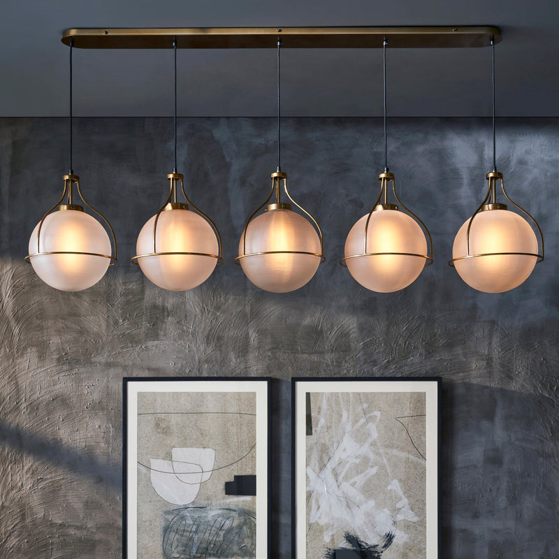 ORACLE PENTE CHANDELIER CHAMPAGNE