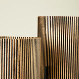 EREBUS TABLE PLANTERS- SET OF 3 GOLD