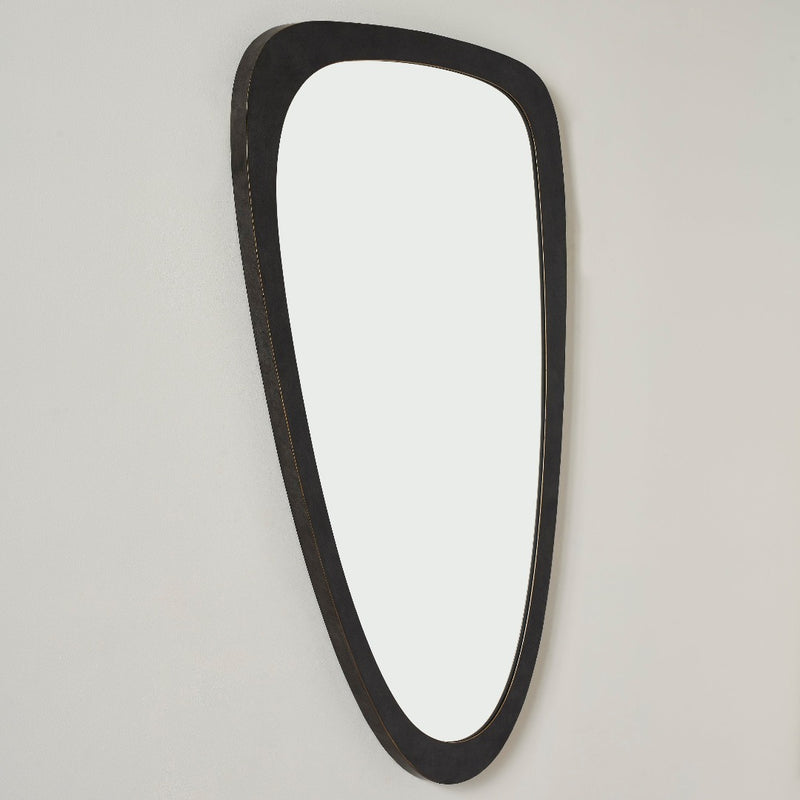 ANTIQUITY MIRROR OAKWOOD-SMALL