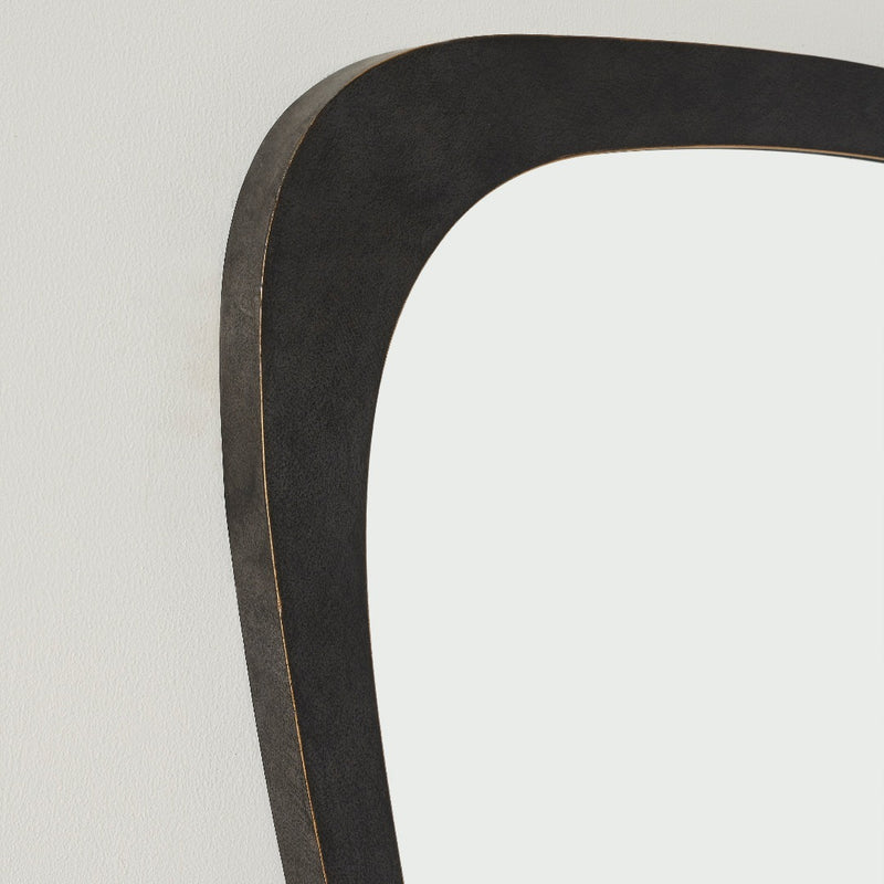 ANTIQUITY MIRROR OAKWOOD-SMALL