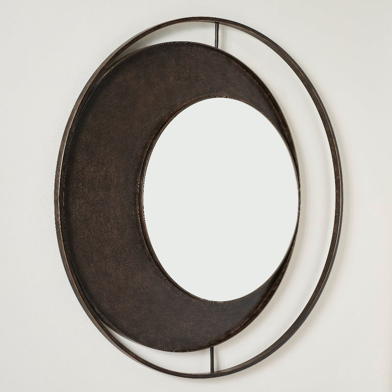 CIRCLET WALL MIRROR BRONZE