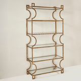 CRONUS KEY SHELVING UNIT CHAMPAGNE