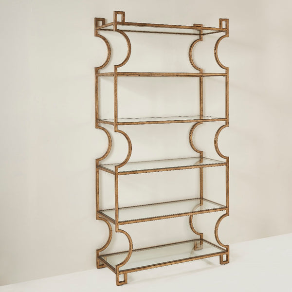 CRONUS KEY SHELVING UNIT CHAMPAGNE