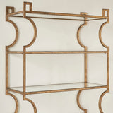 CRONUS KEY SHELVING UNIT CHAMPAGNE