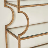 CRONUS KEY SHELVING UNIT CHAMPAGNE