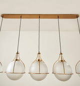 ORACLE PENTE CHANDELIER CHAMPAGNE
