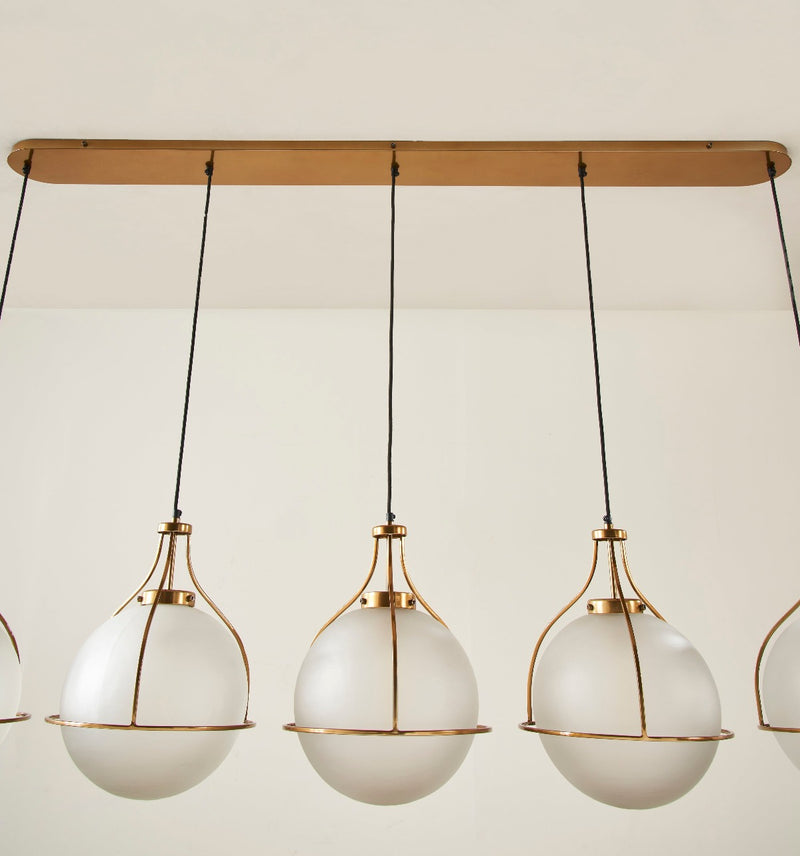 ORACLE PENTE CHANDELIER CHAMPAGNE