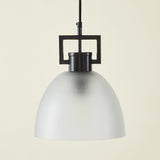 TROY LINK PENDANT FROSTED BRONZE