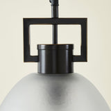 TROY LINK PENDANT FROSTED BRONZE