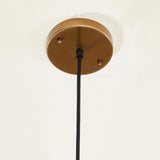 TROY LINK PENDANT FROSTED CHAMPAGNE
