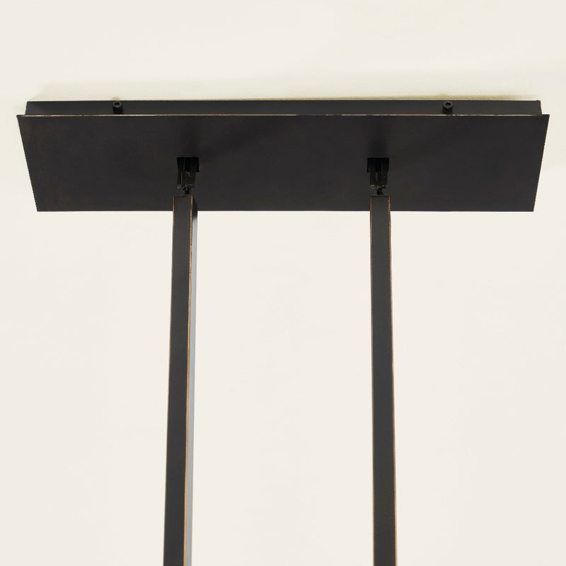 TROY 5 LIGHT CHANDELIER BRONZE
