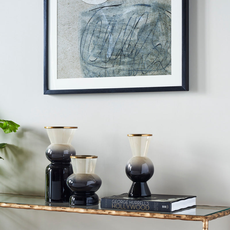 ODYSSEY METALLIC VASE- MEDIUM