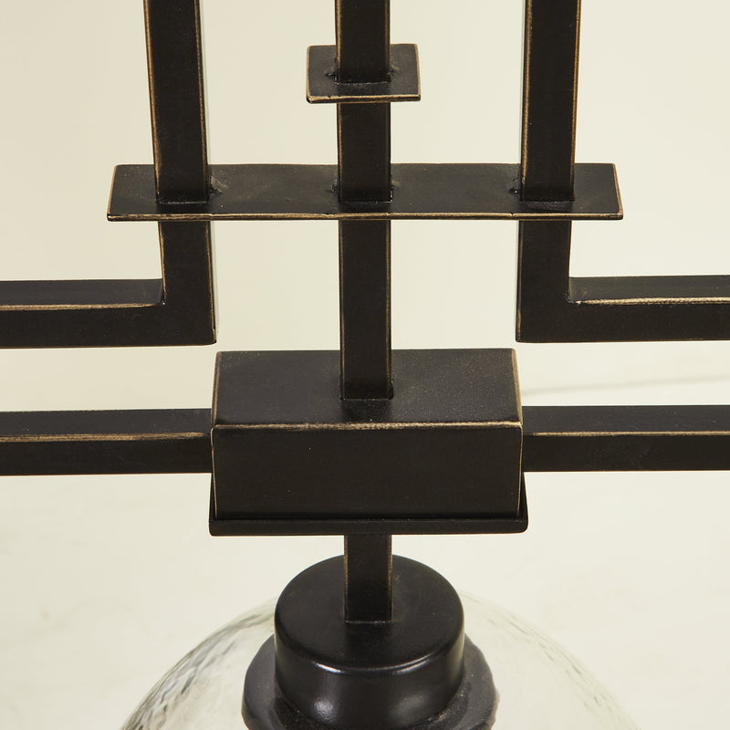 TROY 3 LIGHT CHANDELIER BRONZE