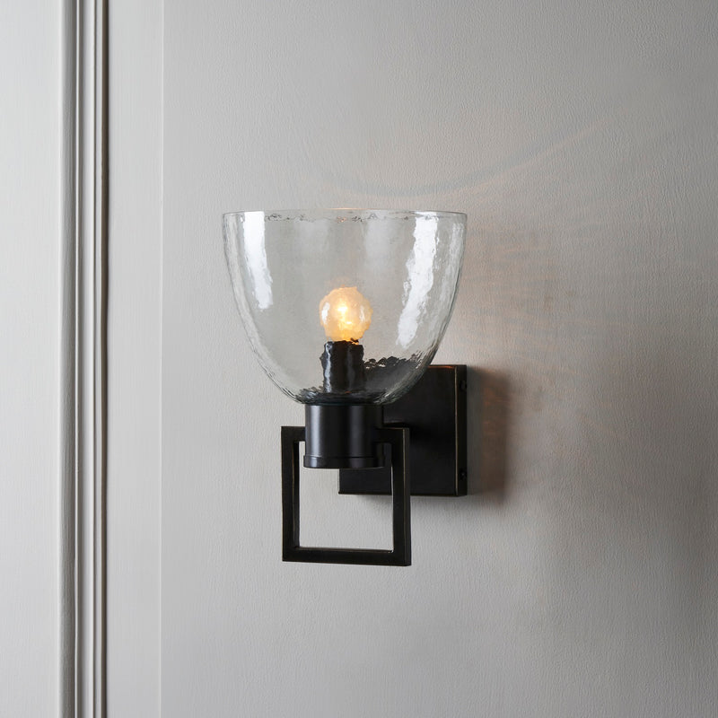 TROY WALL LIGHT BRONZE