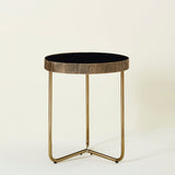 DAUMIER END TABLE- SET OF 2 GOLD