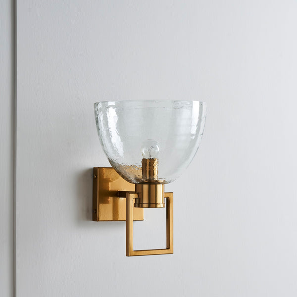 TROY WALL LIGHT CHAMPAGNE