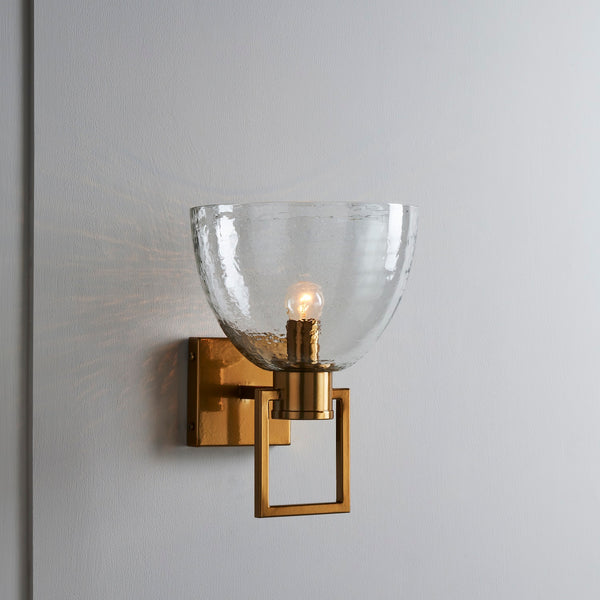 TROY WALL LIGHT CHAMPAGNE