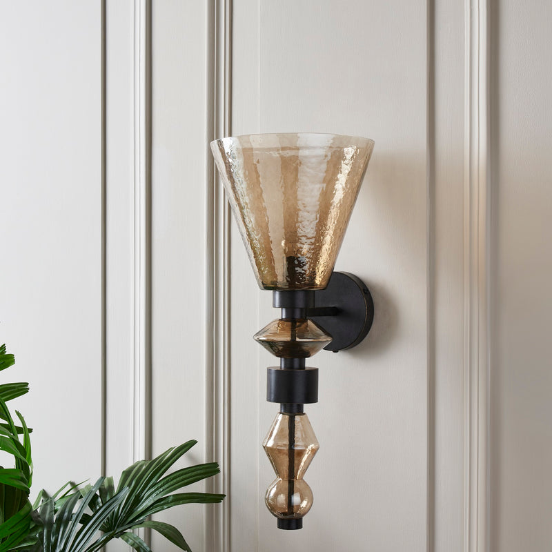 ARGO WALL LIGHT BRONZE OAKWOOD- LARGE