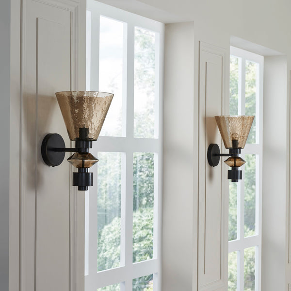 ARGO WALL LIGHT BRONZE OAKWOOD- SMALL