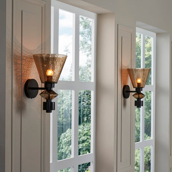 ARGO WALL LIGHT BRONZE OAKWOOD- SMALL