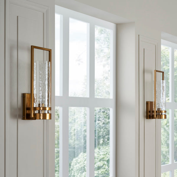 ONTELLO WALL LIGHT CHAMPAGNE