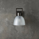 TROY WALL LIGHT FROSTED BRONZE