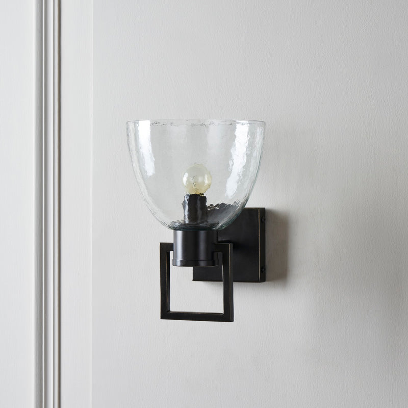 TROY WALL LIGHT BRONZE
